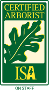 ISA Certified Arborist logo.